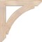 Ekena Millwork Thorton Slat Smooth Bracket, Douglas Fir, 3 1/2"W x 26"D x 26"H BKT04X26X26THR06SDF - alternate 4